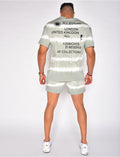 Ensemble t-shirt et short tie and dye 