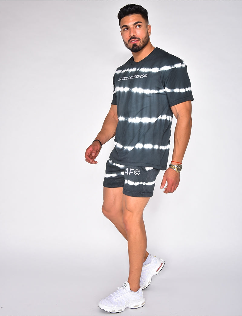 Ensemble t-shirt et short tie and dye "AF Collection"