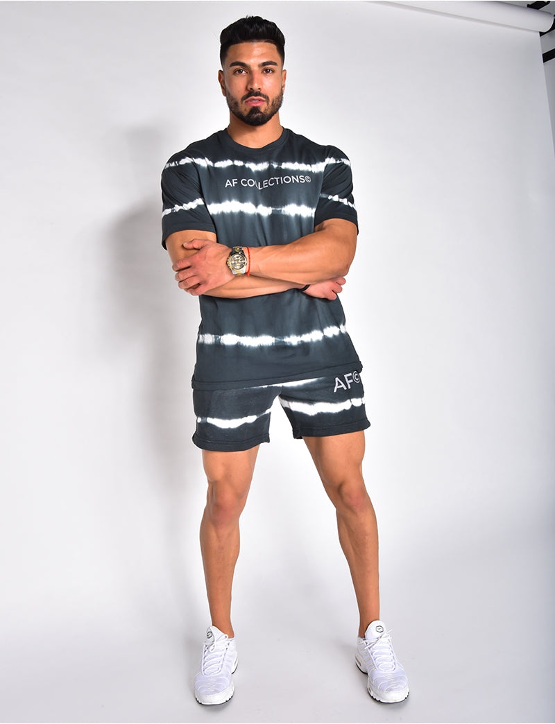 Ensemble t-shirt et short tie and dye "AF Collection"