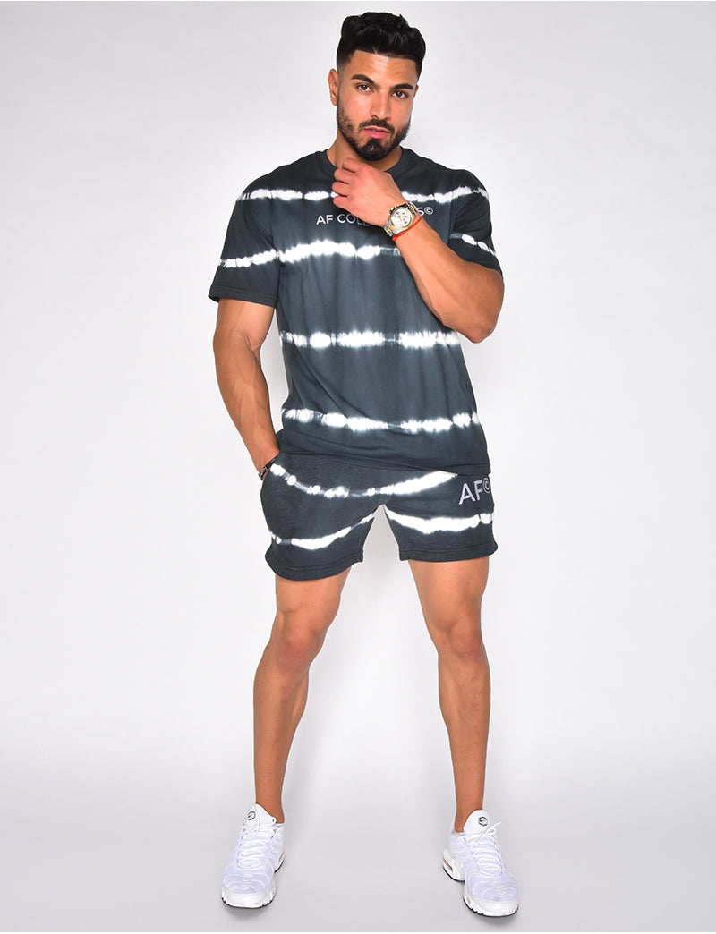 Ensemble t-shirt et short tie and dye "AF Collection"