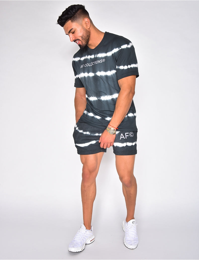 Ensemble t-shirt et short tie and dye "AF Collection"