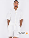 Ensemble texturé short et chemise