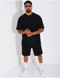 Ensemble texturé short et t-shirt