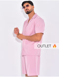 Ensemble uni short et chemise