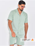 Ensemble uni short et chemise