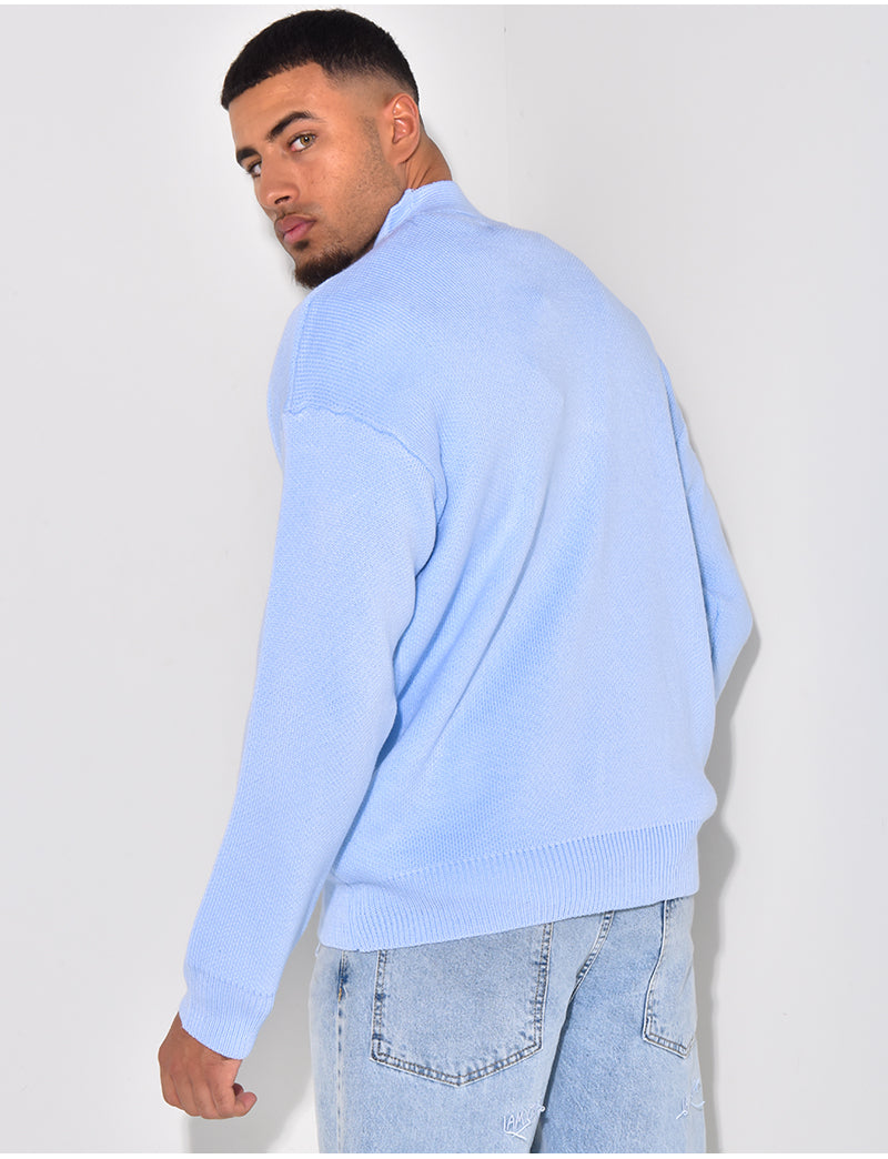 Gilet à motifs trèfle