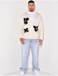 Gilet à motifs trèfles