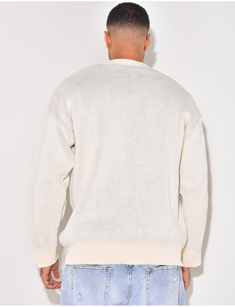 Gilet à motifs trèfles