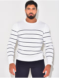 Pull à Rayures