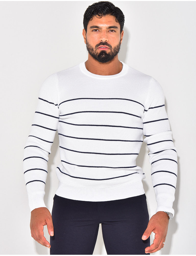 Pull à Rayures