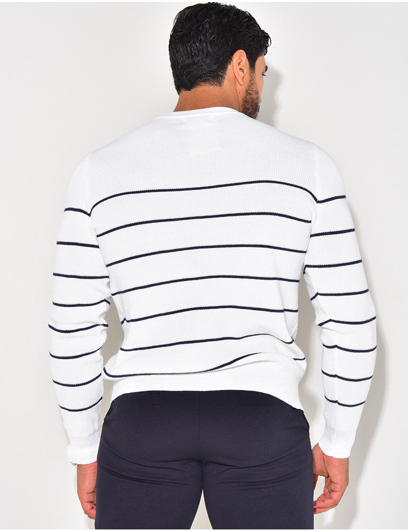 Pull à Rayures