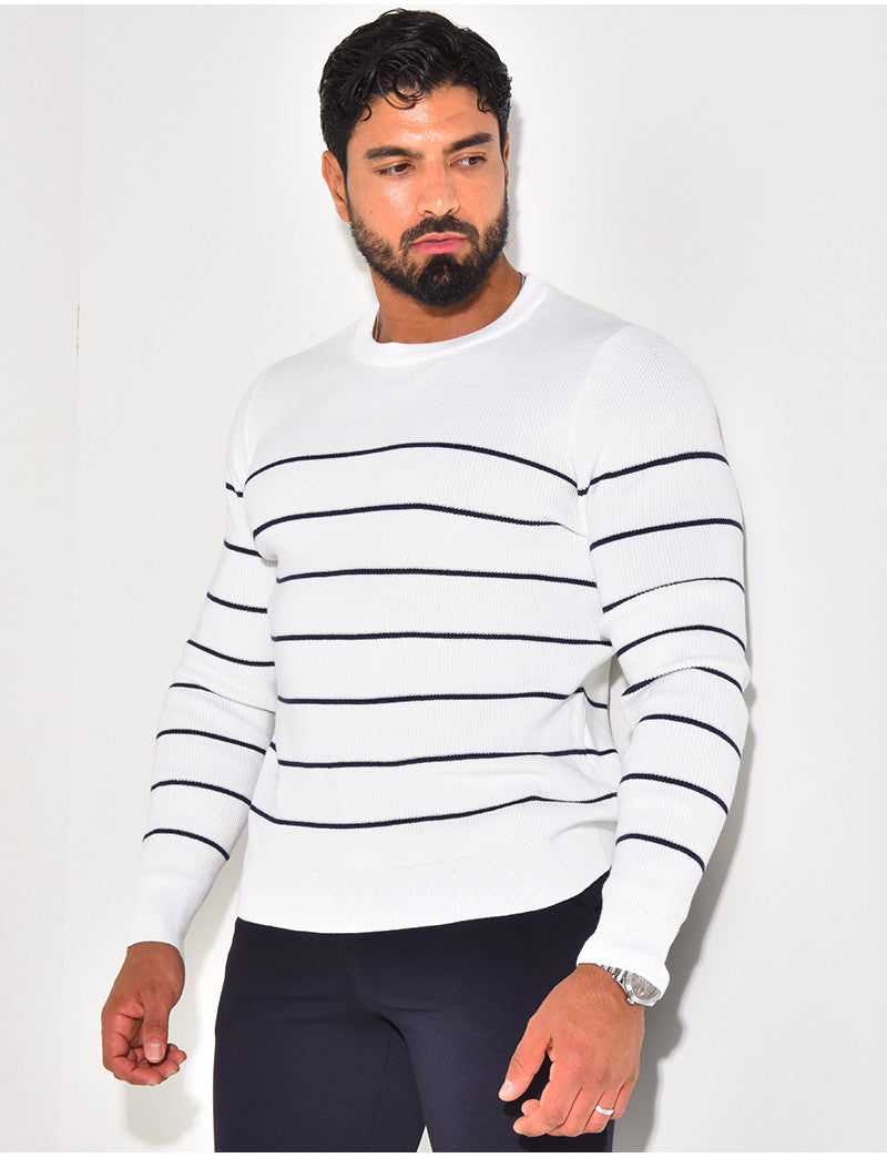 Pull à Rayures