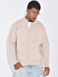 Gilet col rond en maille
