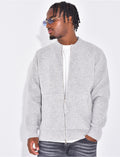 Gilet col rond en maille