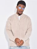 Gilet col rond en maille