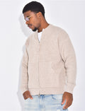 Gilet col rond en maille