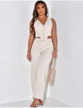 Gilet de costume sans manche
