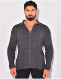 Gilet fin à motifs