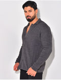 Gilet fin à motifs