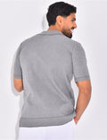 Gilet manches courtes à liseré