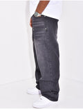 Jeans à empiecement contrastants