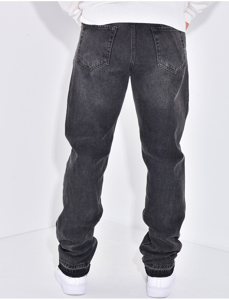 Jeans à fleurs