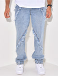 Jeans à franges