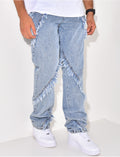 Jeans à franges