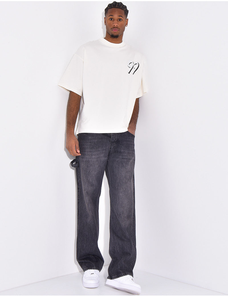 Jeans à lanière