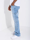 Jeans à lanières