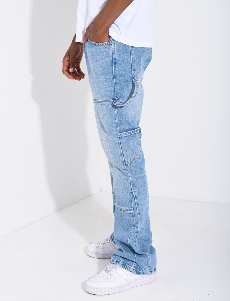 Jeans à lanières