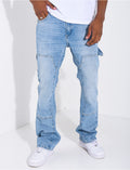 Jeans à lanières