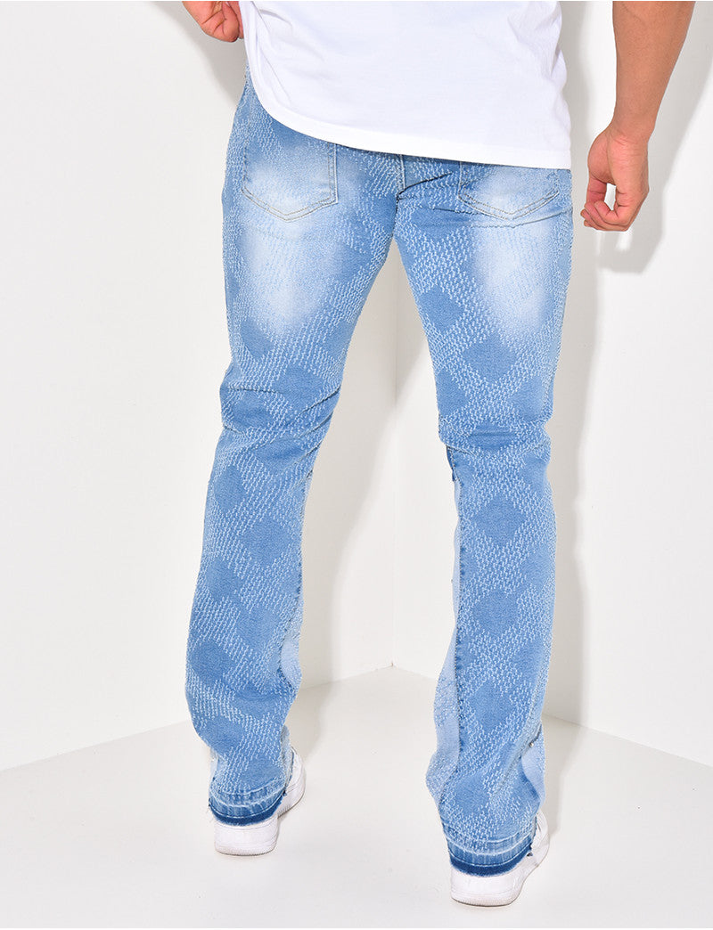 Jeans à perles
