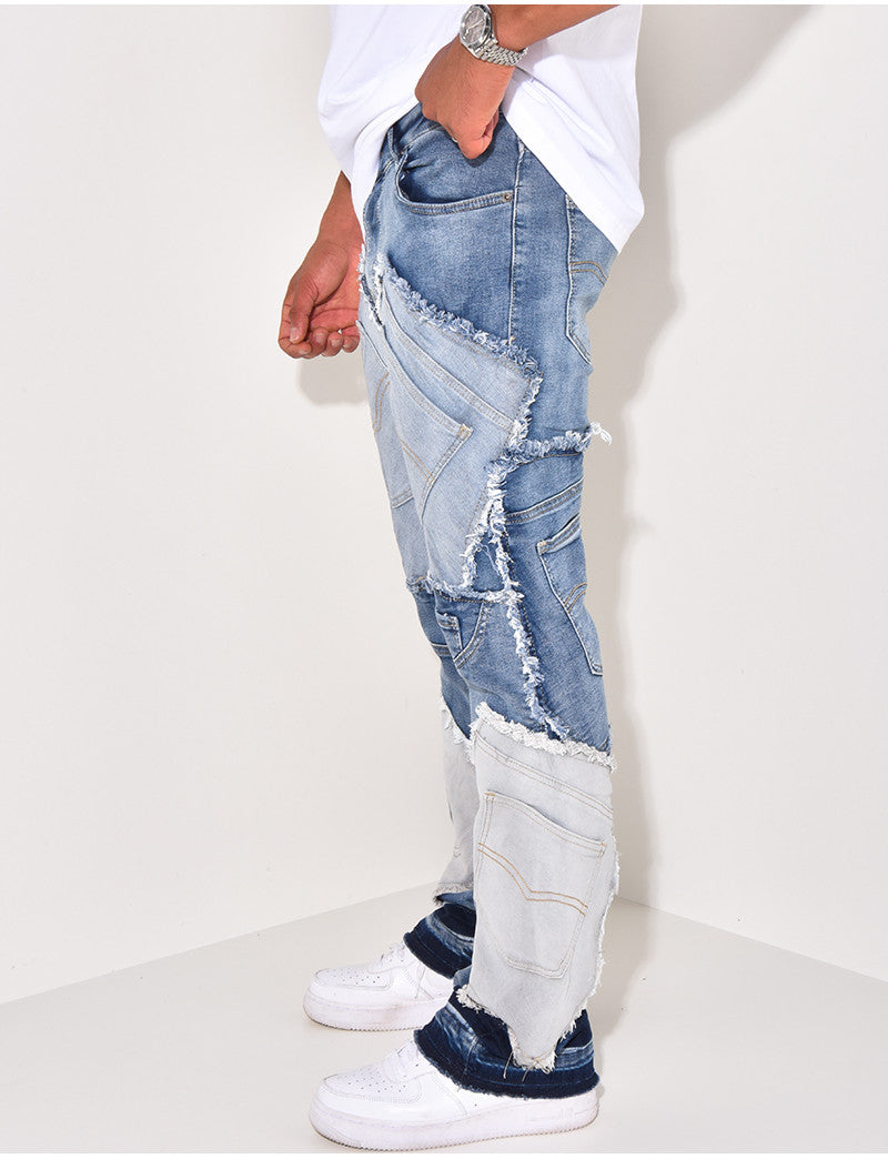 Jeans à poches