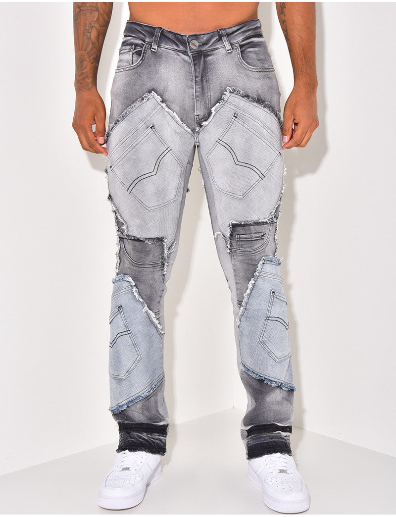 Jeans à poches