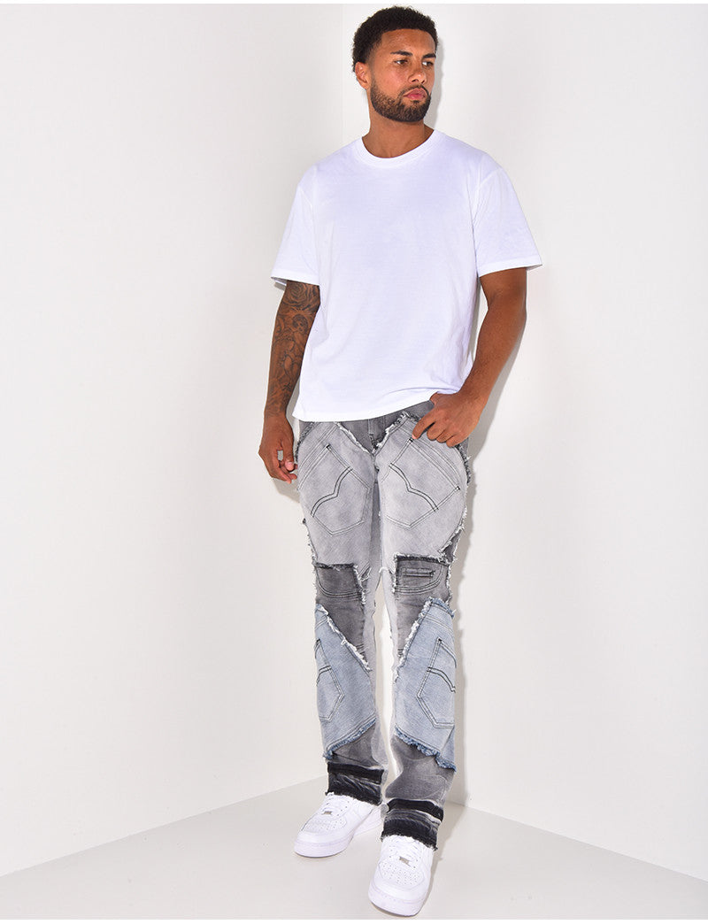 Jeans à poches