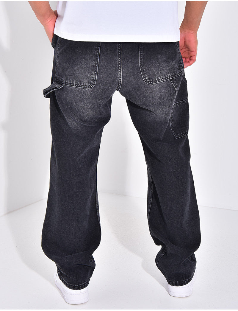 Jeans cargo à poches