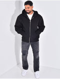 Jeans coupe droite destroy