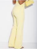 Jeans coupe droite taille haute stretchy