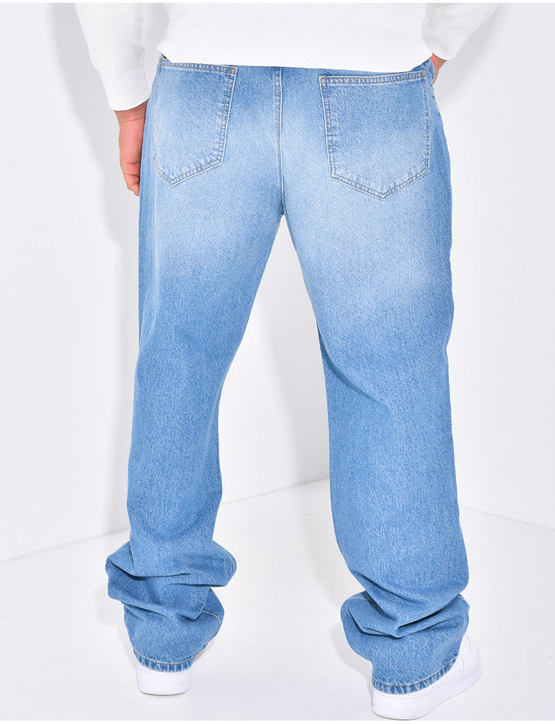Jeans coupe droite