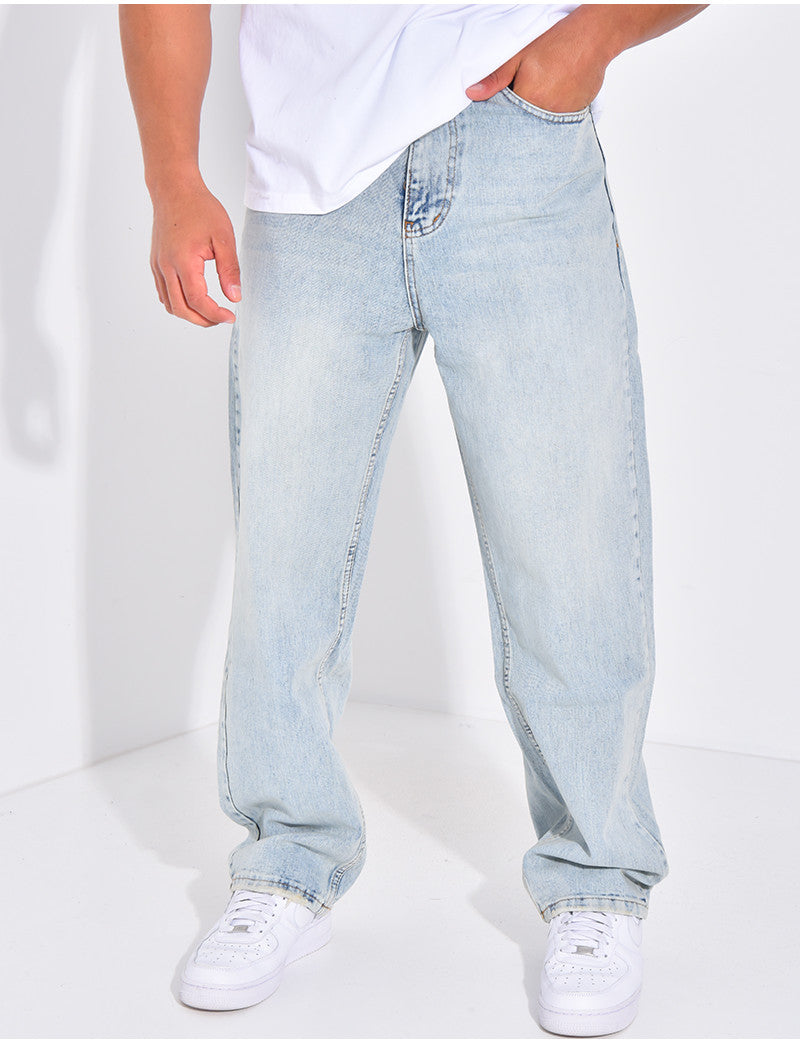 Jeans coupe droite