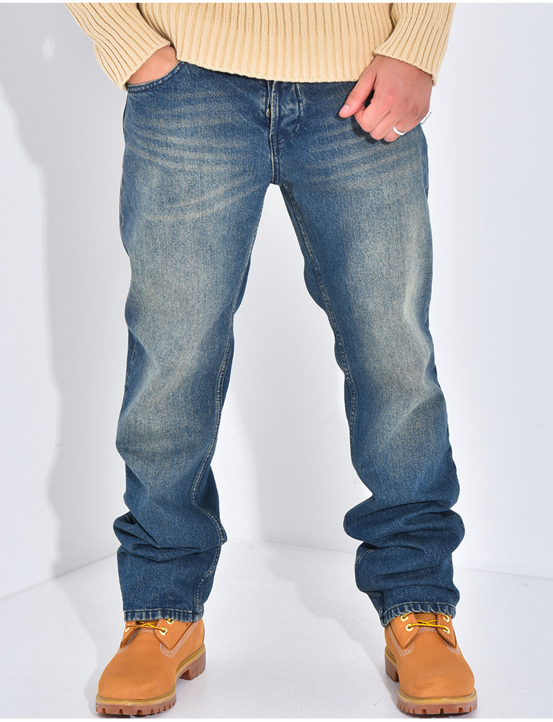Jeans coupe droite