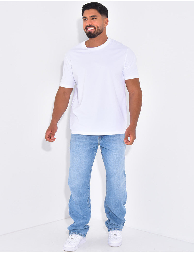 Jeans coupe droite