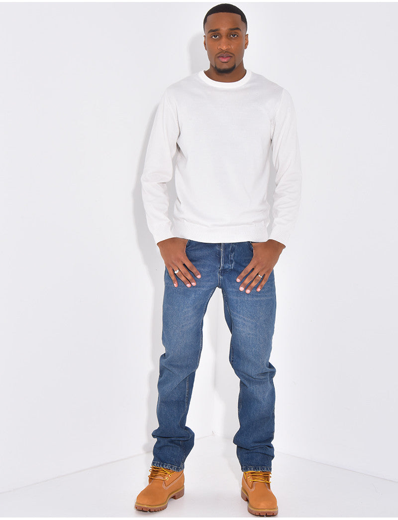 Jeans coupe droite
