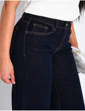 Jeans taille basse wid leg