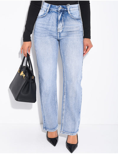 Jeans coupe droite