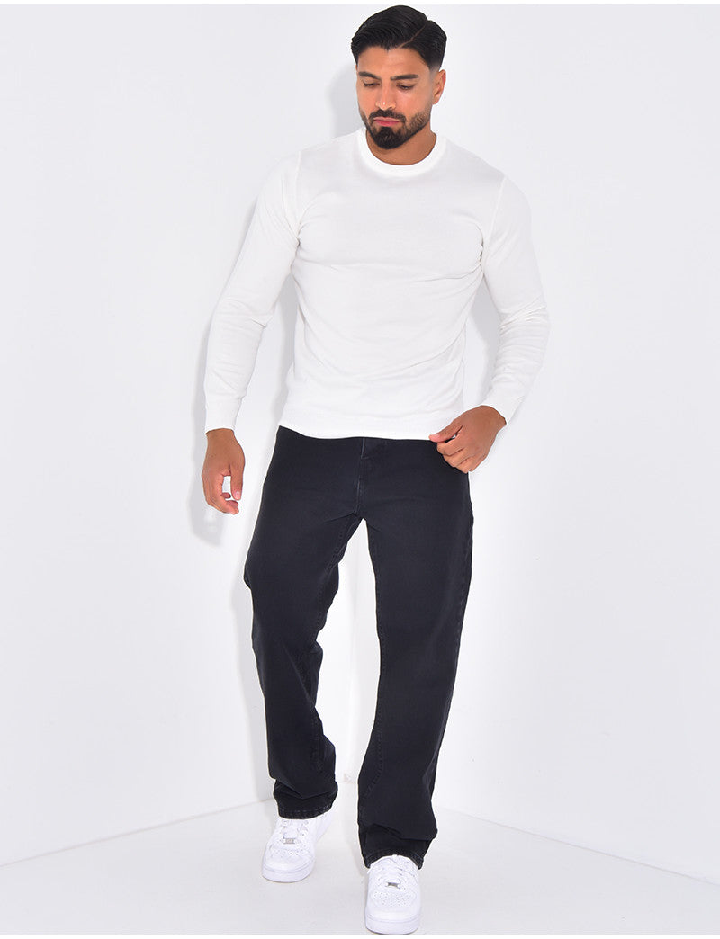 Jeans coupe droite
