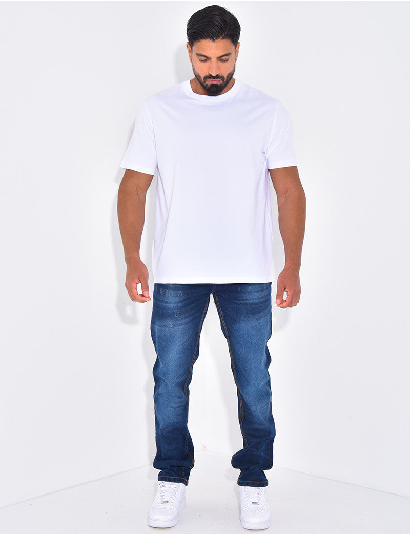 Jeans coupe droite