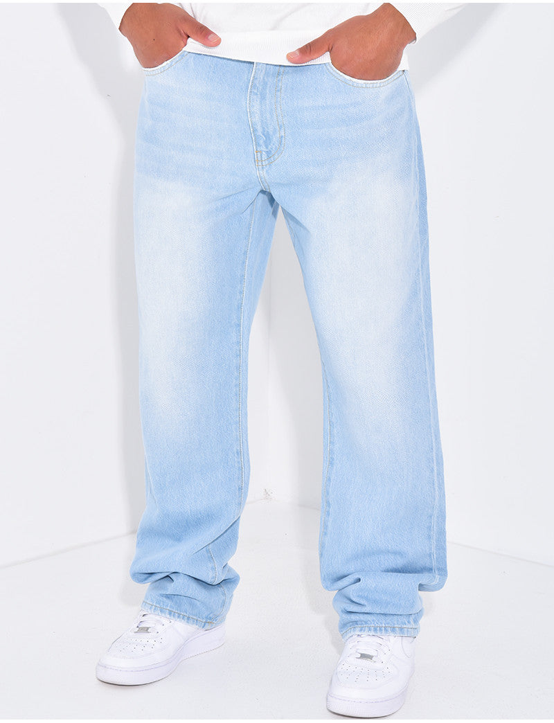 Jeans coupe droite