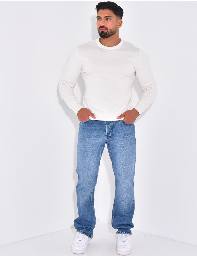 Jeans coupe droite